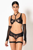 Ivy Embroidery Shorty Impudique