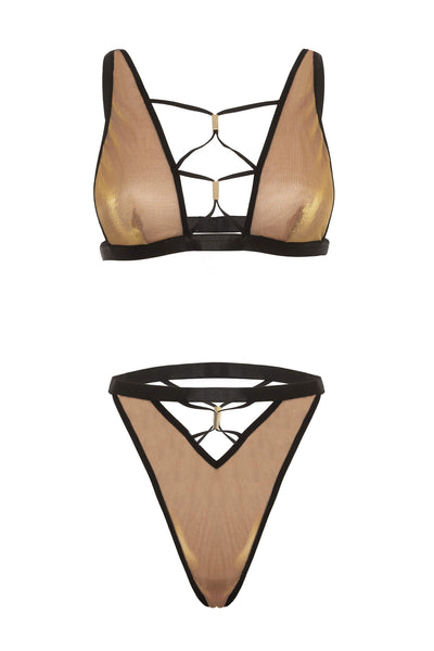 Jade Iridescent Lingerie Set Oh Là Là Chéri