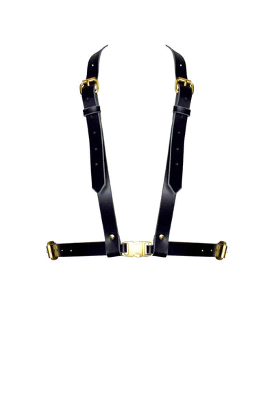 Jay Simple Leather Chest Harness Love Lorn Lingerie