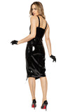 Josie Glossy Black Skirt Patrice Catanzaro