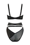 Layla Leather Linger Set Something Wicked