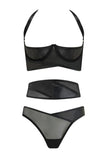 Layla Leather Linger Set Something Wicked