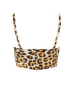 Leopard Latex Full Cup Longline Bra Elissa Poppy