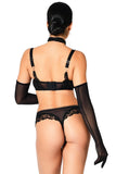 Long Transparent Mesh Opera Gloves Patrice Catanzaro