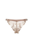 Michelle Embroidery Thong Impudique
