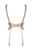 Michelle Embroidery Suspender Impudique