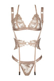 Michelle Embroidery French Lingerie Set Impudique