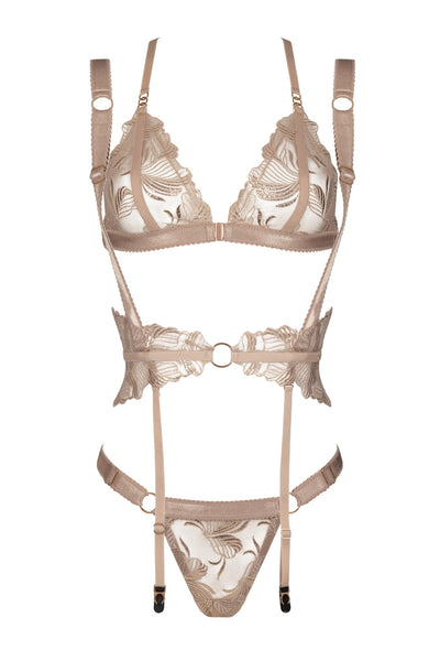 Michelle Embroidery French Lingerie Set Impudique
