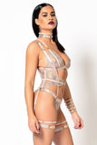 Michelle Vegan Leather Collar Impudique
