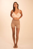 Sheer Contour Tights • Tan Threads