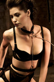 Belt With Leather Collar And Chain Something Wicked