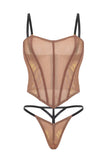 Nova Iridescent Bustier Set • Curve Oh Là Là Chéri