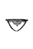 Lucy Lasercut Leather Ouvert Panty VoyeurX
