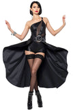 Panthere Vegan Leather Skirt Patrice Catanzaro