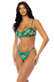 Raelynn Strappy Mesh Bra Set • Seagreen Oh Là Là Chéri