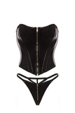 Fetish Rider Pink Bustier Set • Curve Oh Là Là Chéri