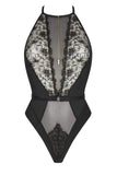 Serena Embroidery Bodysuit • Curve Impudique