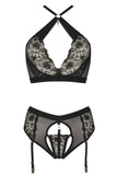 Serena Embroidery Lingerie Set Impudique