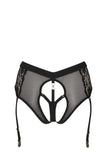 Serena Embroidery Shorty Impudique