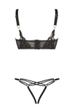 Serena Embroidery Thong Set Impudique