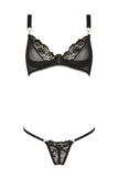 Serena Embroidery Thong Set Impudique