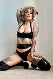 Layla Leather Linger Set Something Wicked