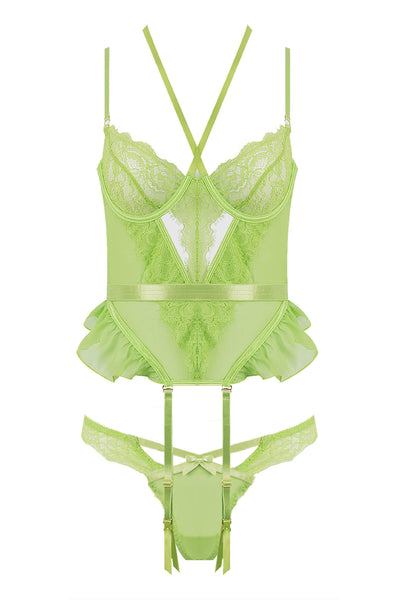 Shavon Bustier Set • Curve House of Desire