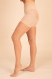 Sheer Contour Tights • Ivory Threads