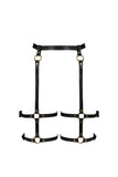 Subjection Leather Garter Belt VoyeurX