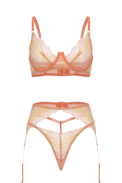 Sunny Garter Belt Set Oh Là Là Chéri