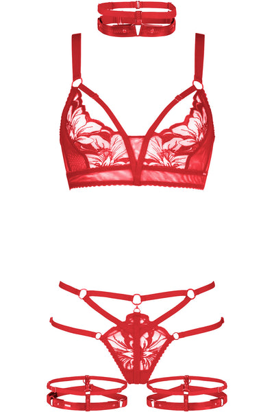 Teresa Eleonor Embroidery Lingerie Set Impudique