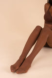 Sheer Contour Tights • Espresso Threads