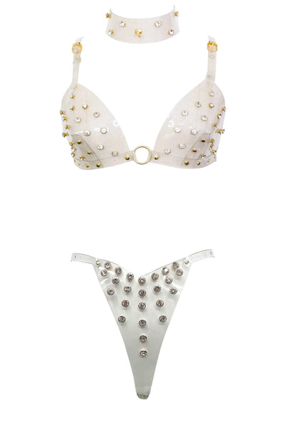 Tina Rhinestone Lingerie Set Love Lorn Lingerie