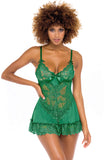 Valentine Lace Babydoll • Seagreen Oh Là Là Chéri