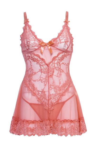 Valentine Lace Babydoll • Seagreen Oh Là Là Chéri