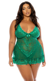 Valentine Lace Babydoll • Seagreen Oh Là Là Chéri