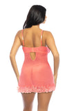 Valentine Pink Lace Babydoll • Curve Oh Là Là Chéri