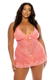 Valentine Lace Babydoll • Pink Oh Là Là Chéri