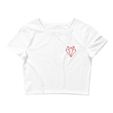 Darkest Fox Embroidered Crop Top Darkest Fox
