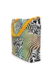 Wild Zebra Tote Darkest Fox