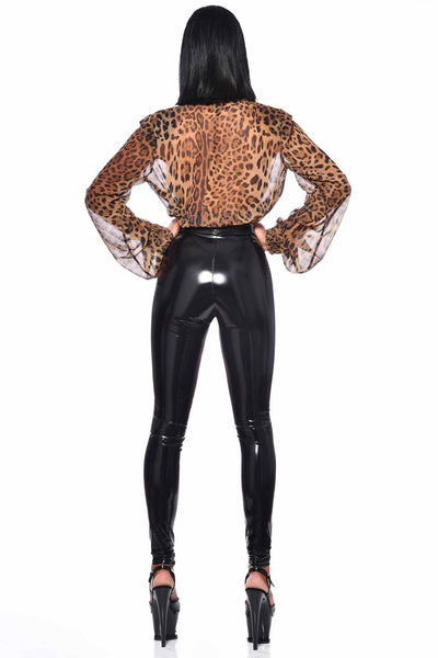 Violeta Leopard Chemise Patrice Catanzaro