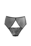 Heather Mid Waist Ouvert Brief Nevaeh Intimates