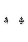 Lilly Lasercut Leather Earrings VoyeurX