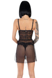 Eros Fringed Lace Babydoll Eros Veneziani