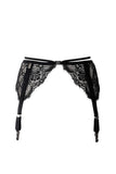 Eros Fringed Lace Garter Belt Eros Veneziani