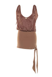 Rose Quartz Ulyana Mini Dress Demery Jayne