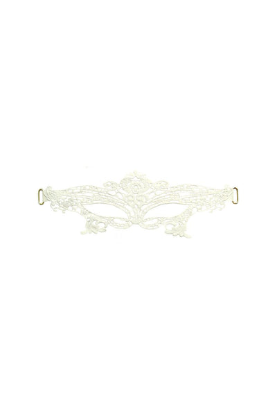 Asteria White Latex Mask Elissa Poppy
