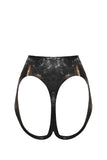 Serena Cheekless Latex Knicker Elissa Poppy