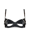Thecla Peep Latex Bra Elissa Poppy