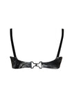 Papilio Split Cup Latex Bra Elissa Poppy